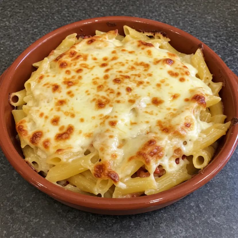 Macarrão com Repolho Gratinado