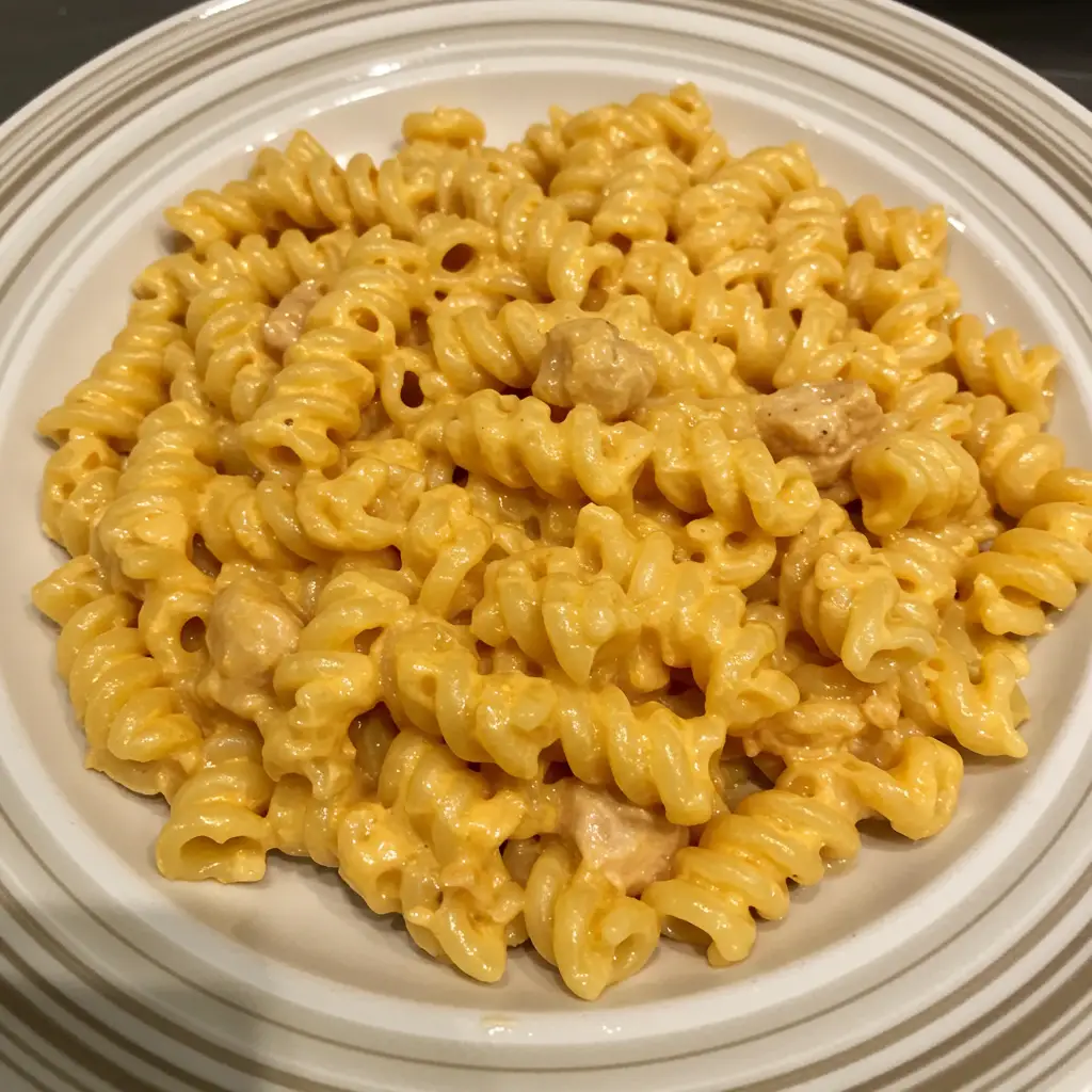 Macarrão na Panela de Pressão com Frango