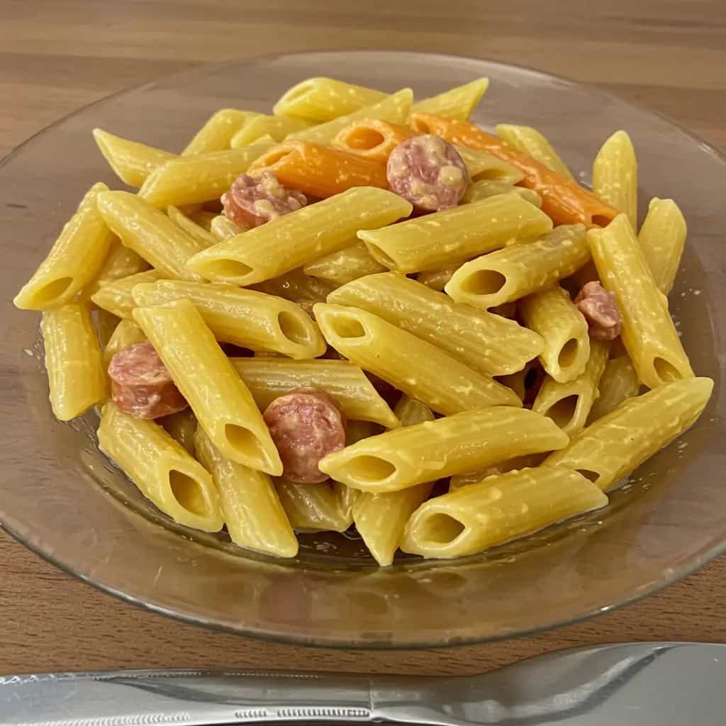 Macarrão Penne ao Requeijão Cremoso