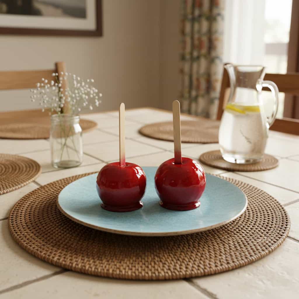 Maçãs do Amor Crocantes: Receita Caseira