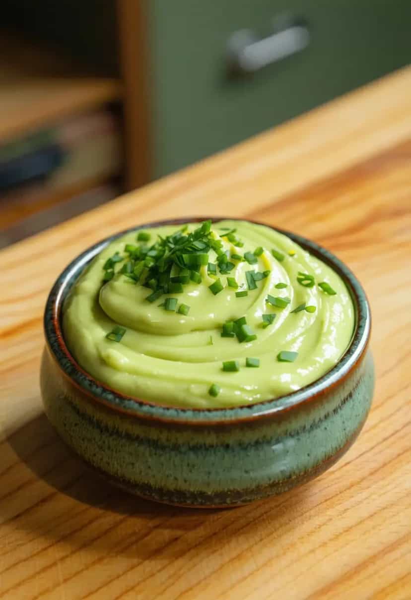 Foto deliciosa de Maionese de Abacate Saudável pronta para servir - Pastas & Patês