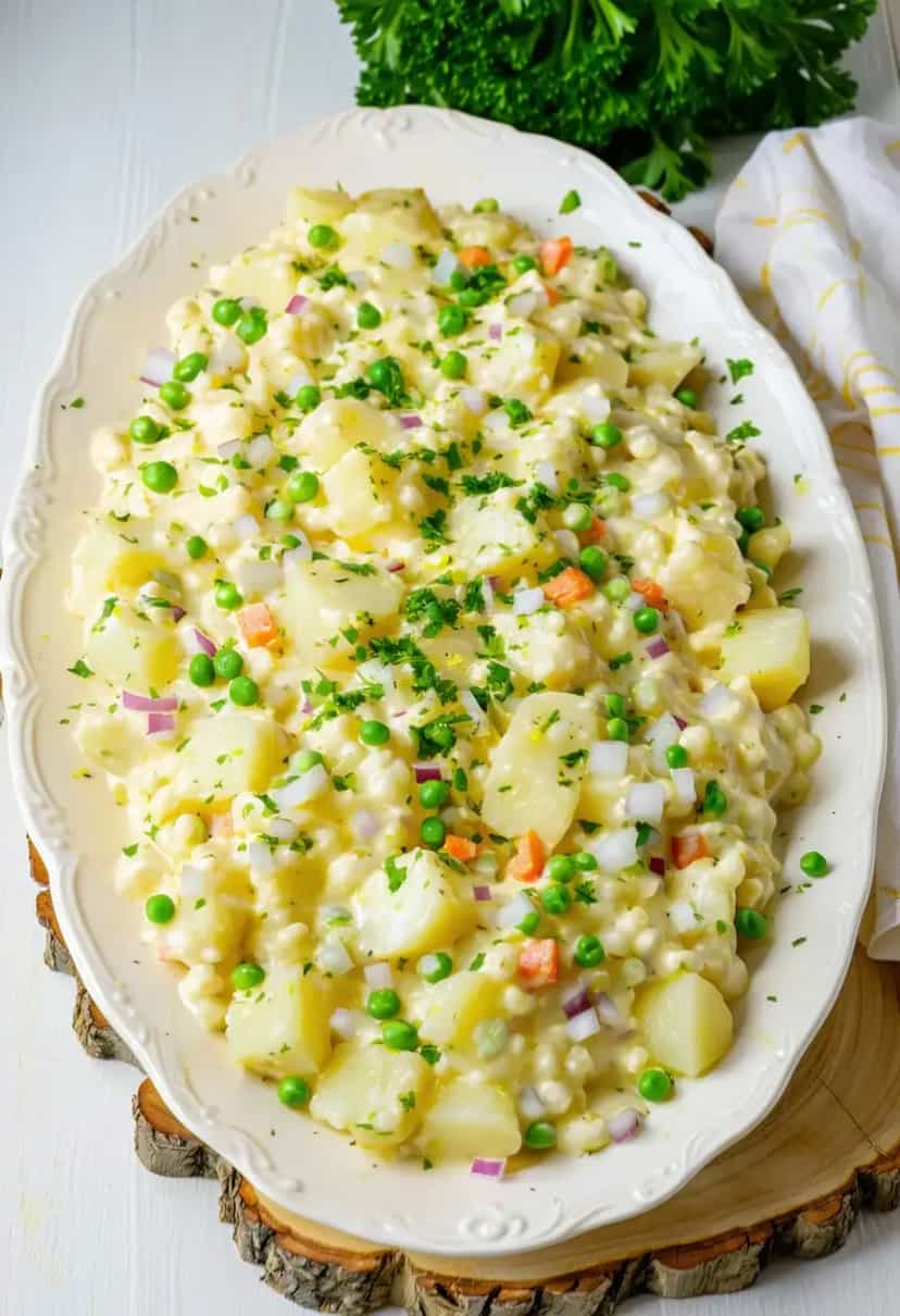 Foto deliciosa de Maionese Tradicional pronta para servir - Saladas