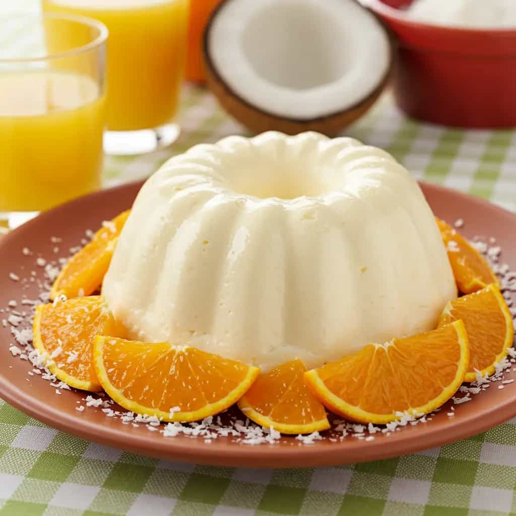 Manjar de Arroz Diet com Laranja