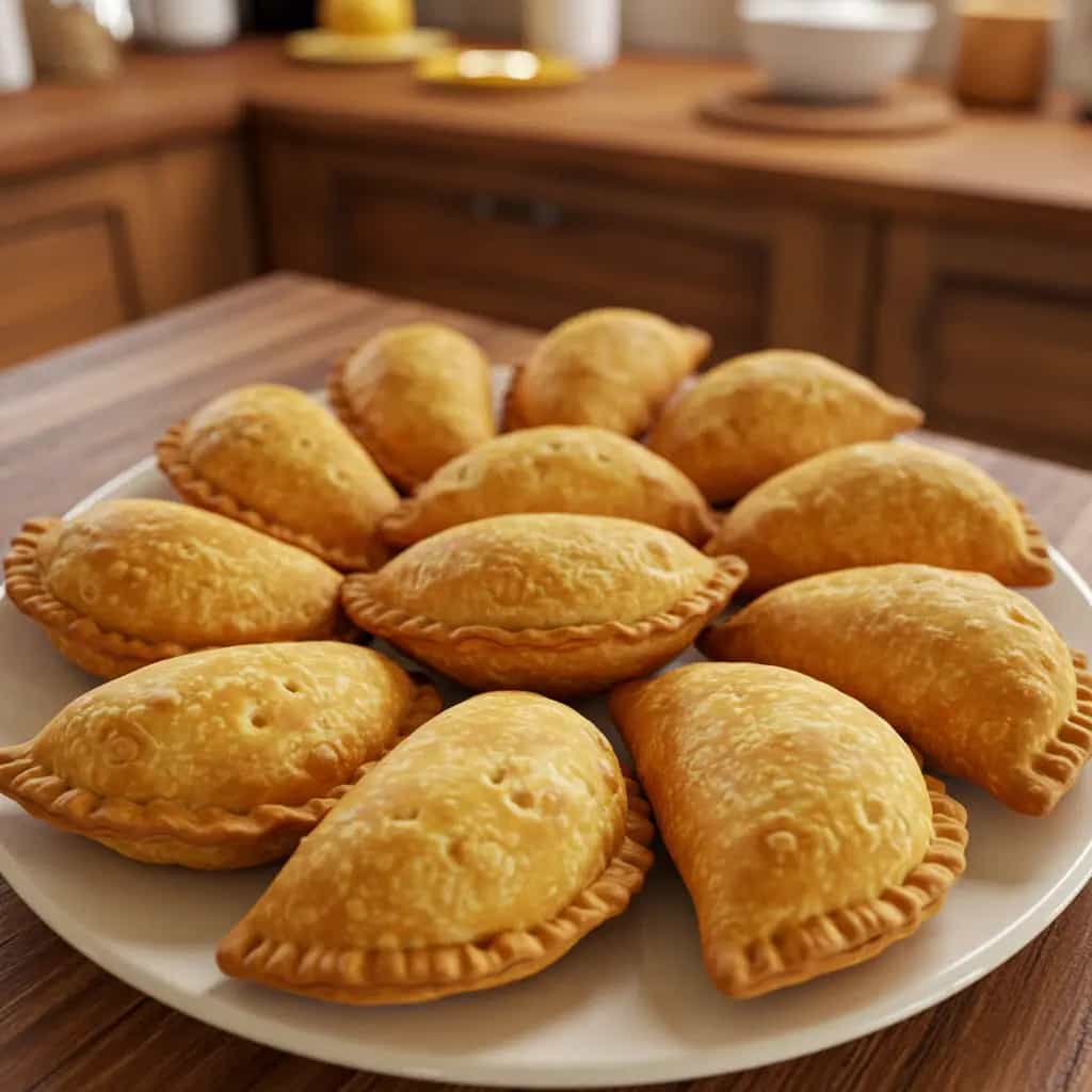 Massa caseira para pastel