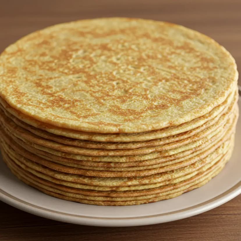 Massa de Panquecas Simples