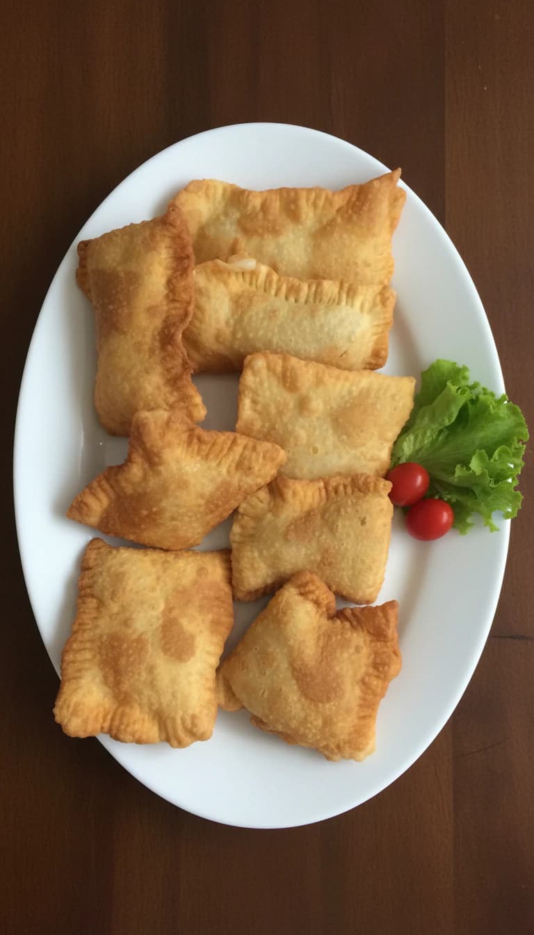 Massa de Pastel Simples com Dois Ingredientes