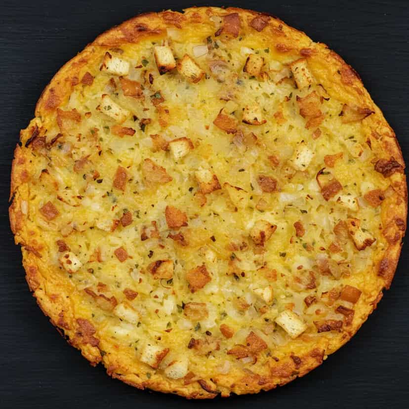Foto deliciosa de Massa de pizza rápida pronta para servir - Até 5 Ingredientes