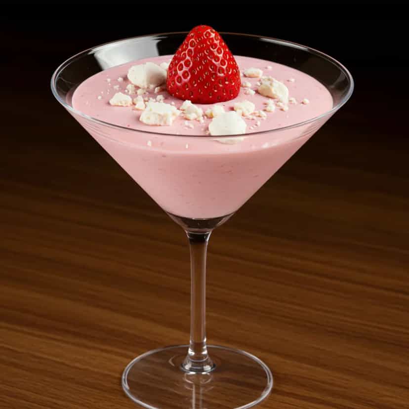 Foto deliciosa de Merengue de morango com suspiro pronta para servir - Outras Receitas