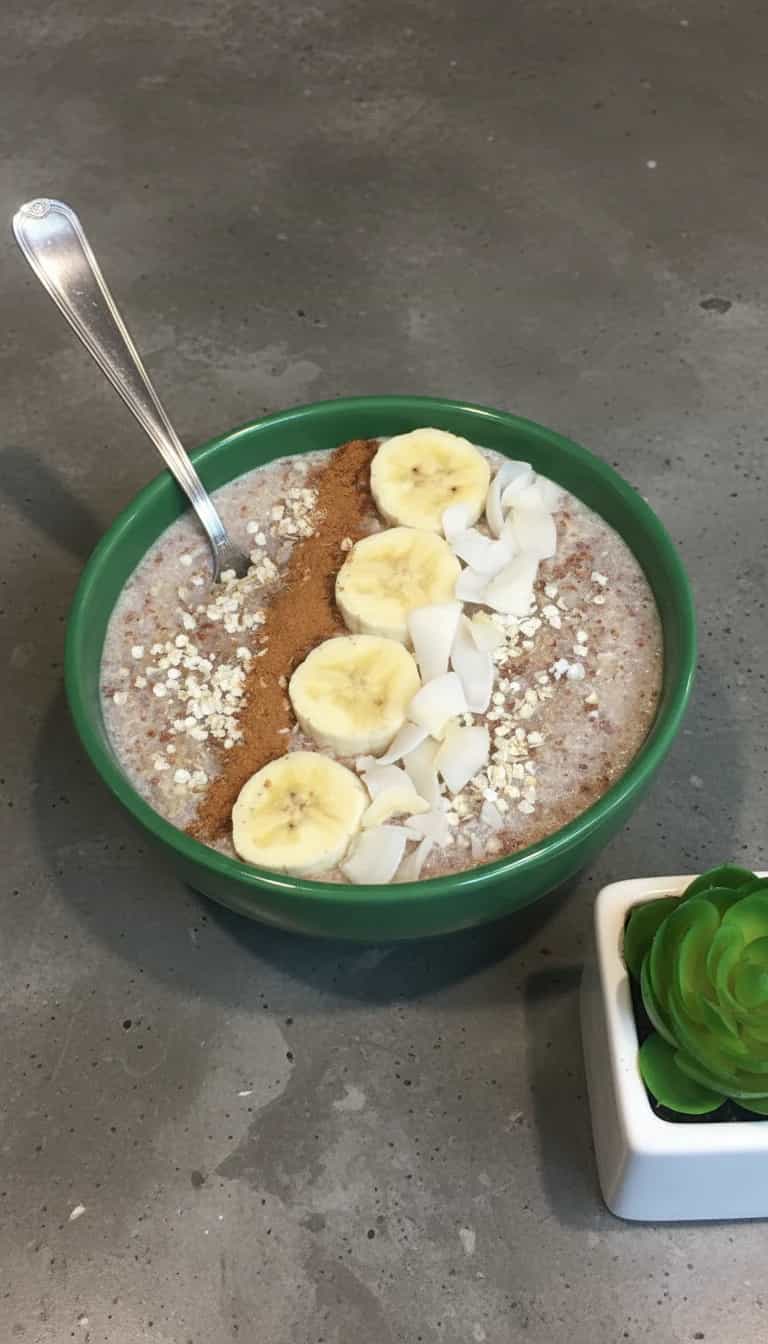 Mingau de Aveia e Quinoa