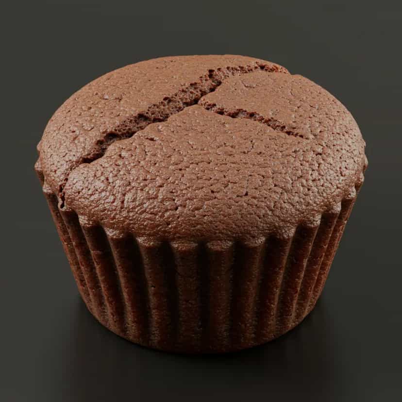 Foto deliciosa de Mini Bolo de Chocolate pronta para servir - Bolos & Cupcakes