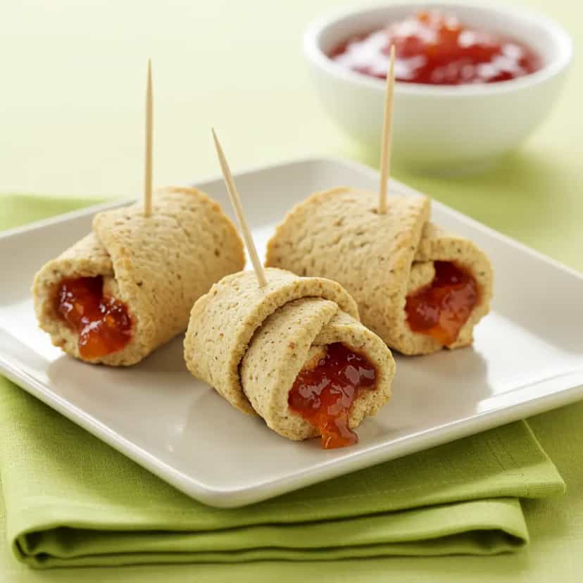 Foto deliciosa de Mini Rocambole de Panetone com Goiabada pronta para servir - Outras Receitas