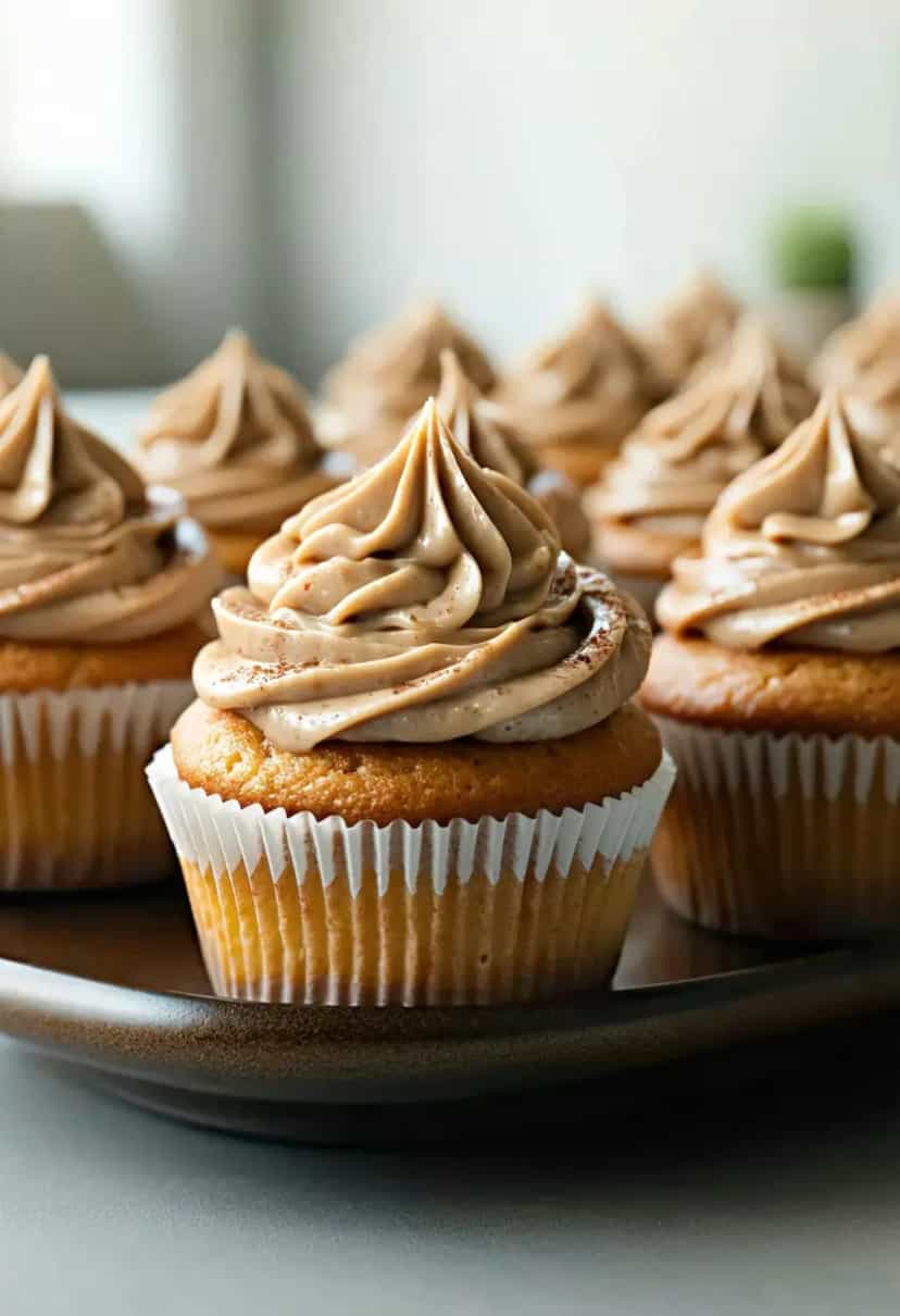 Foto deliciosa de Cupcakes de Mocha pronta para servir - Bolos & Cupcakes