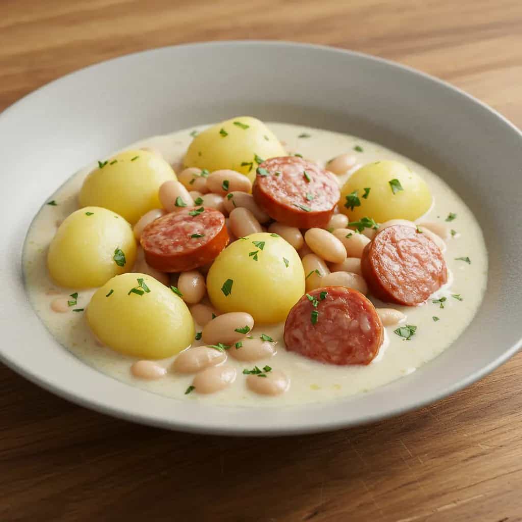 Mocotó com Feijão Branco