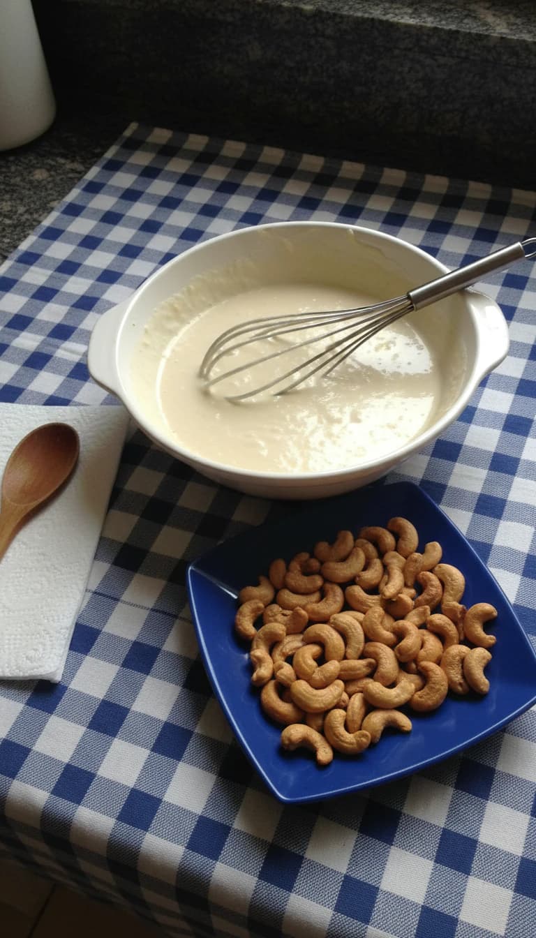 Molho Branco Funcional com Castanha de Caju
