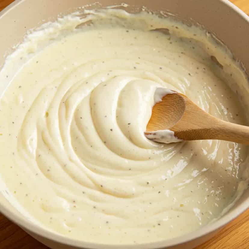 Foto deliciosa de Molho Branco para Lasanha pronta para servir - Massas & Macarrão