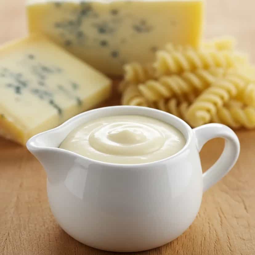 Foto deliciosa de Molho Cremoso de Gorgonzola e Catupiry pronta para servir - Massas & Macarrão