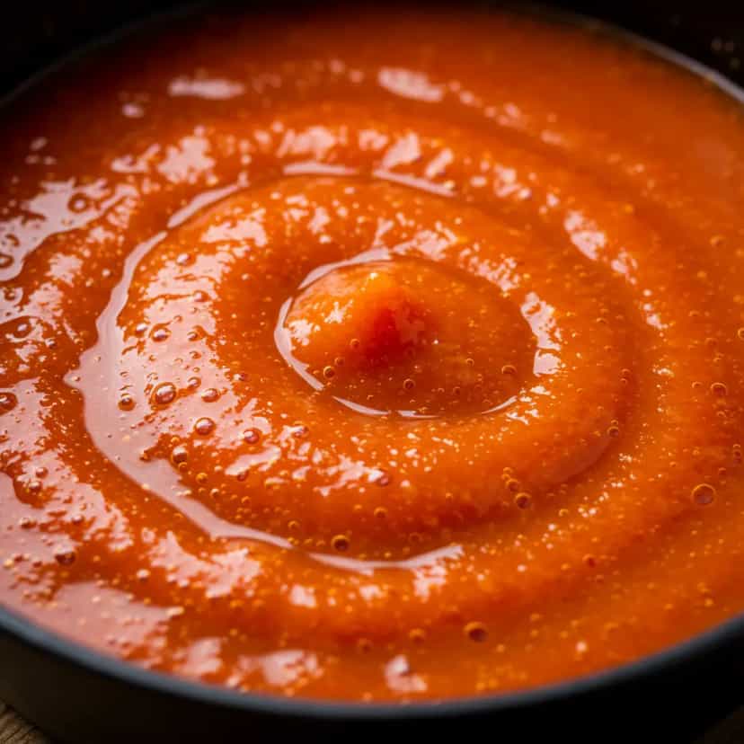 Foto deliciosa de Molho de Pimenta Vermelha Caseiro pronta para servir - Outras Receitas