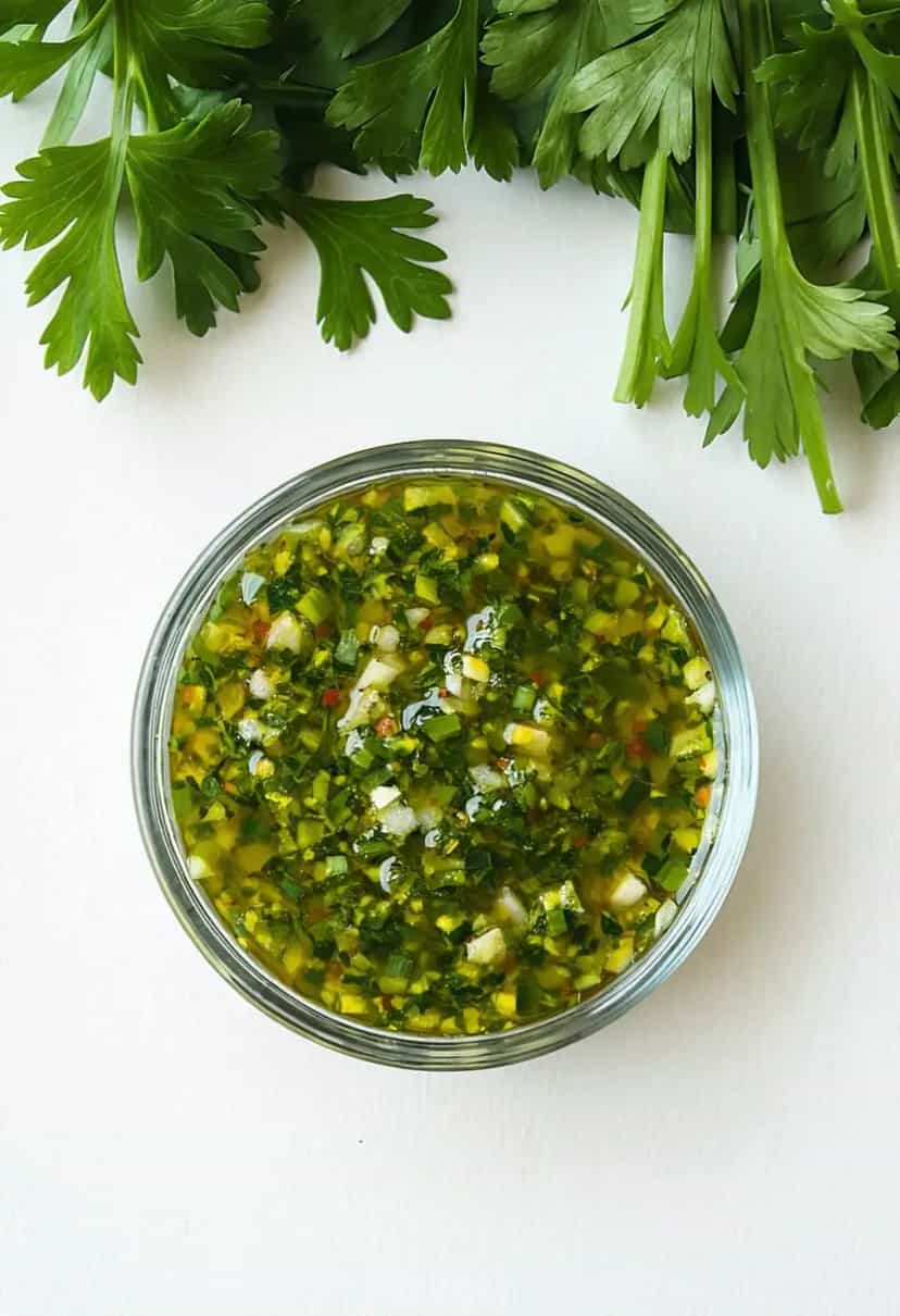 Foto deliciosa de Molho Verde com Salsinha e Cebolinha pronta para servir - Pastas & Patês