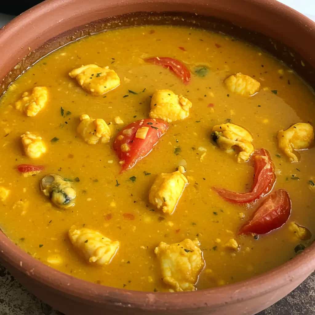 Moqueca Capixaba de Cação e Camarão
