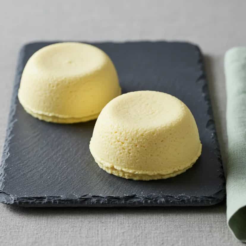 Foto deliciosa de Mousse Cremoso de Cupuaçu pronta para servir - Pudins & Cremes