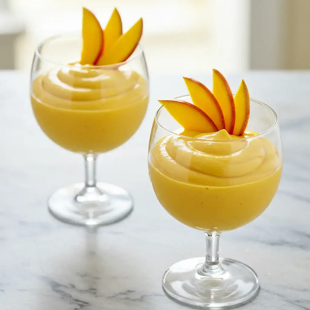 Mousse Cremoso de Manga