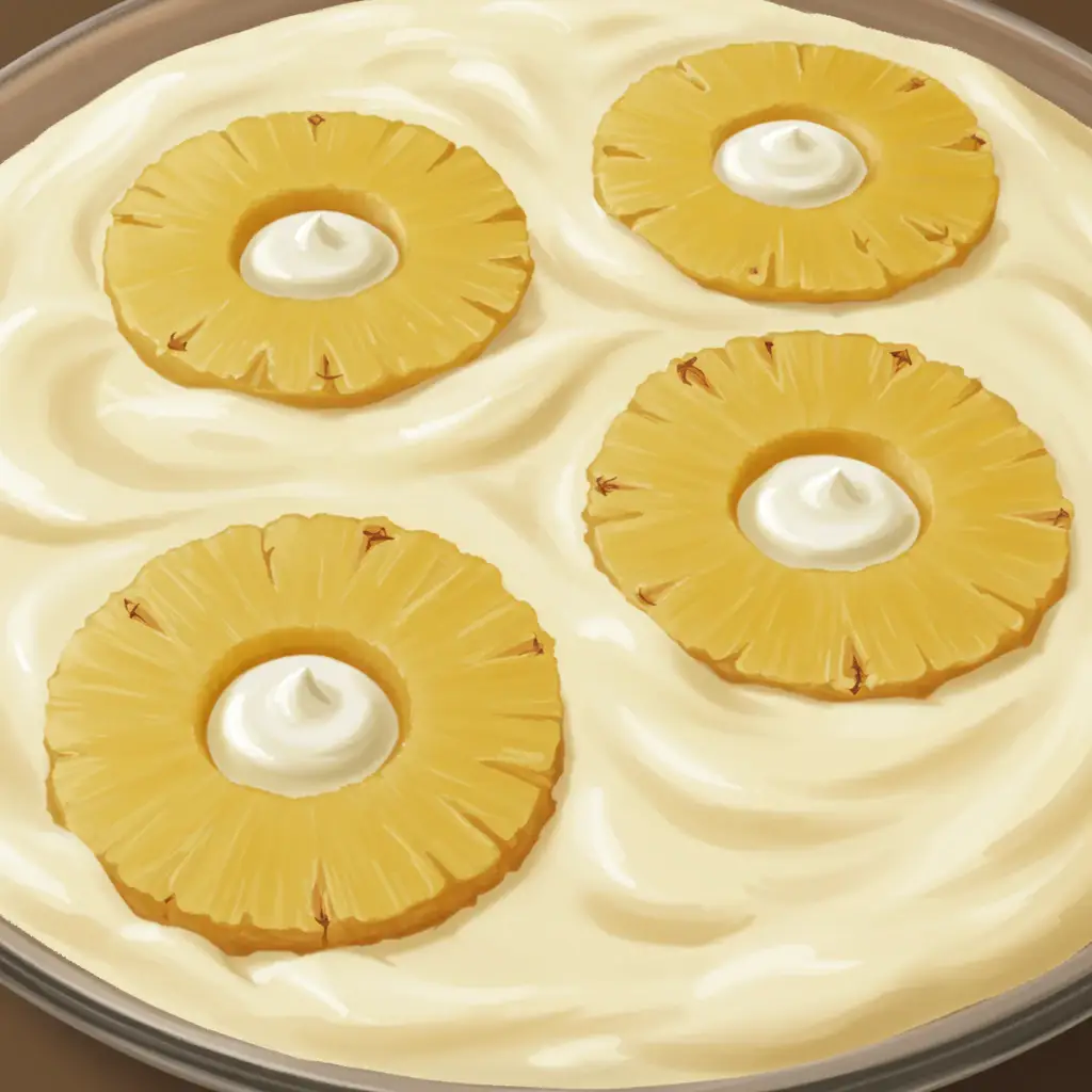 Mousse de Abacaxi Cremosa