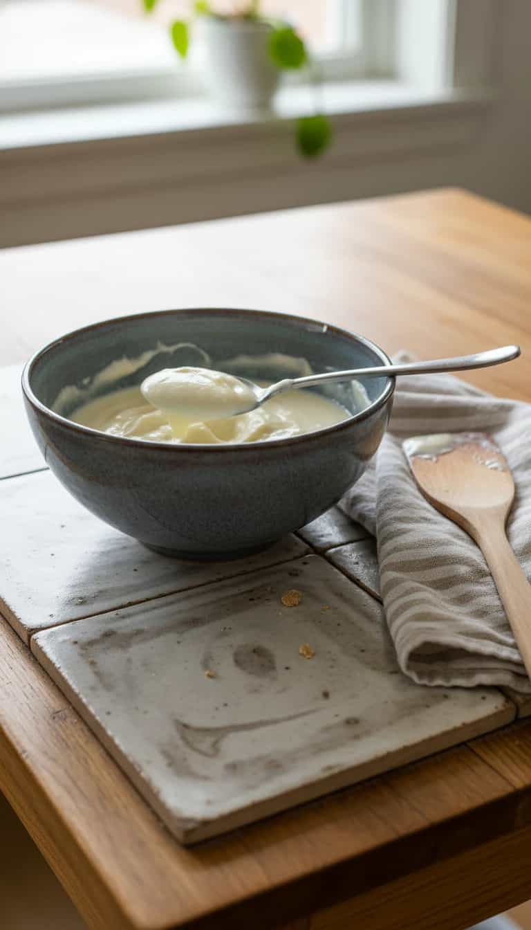 Mousse de Abacaxi Refrescante com Iogurte