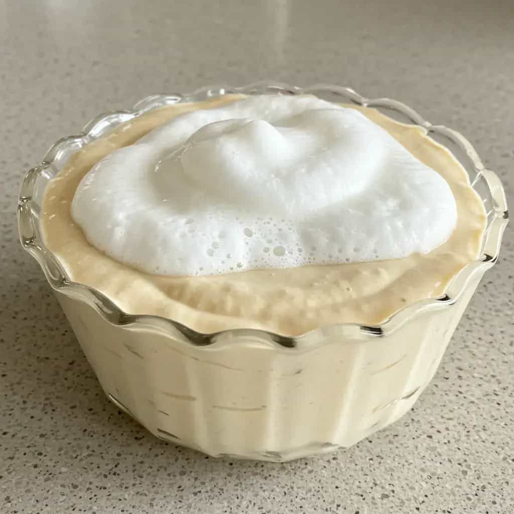 Mousse de Banana com Gelatina