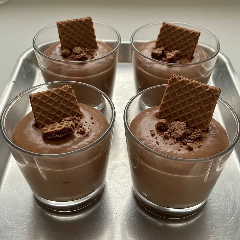 Mousse de Bombom de Cereja e Bis