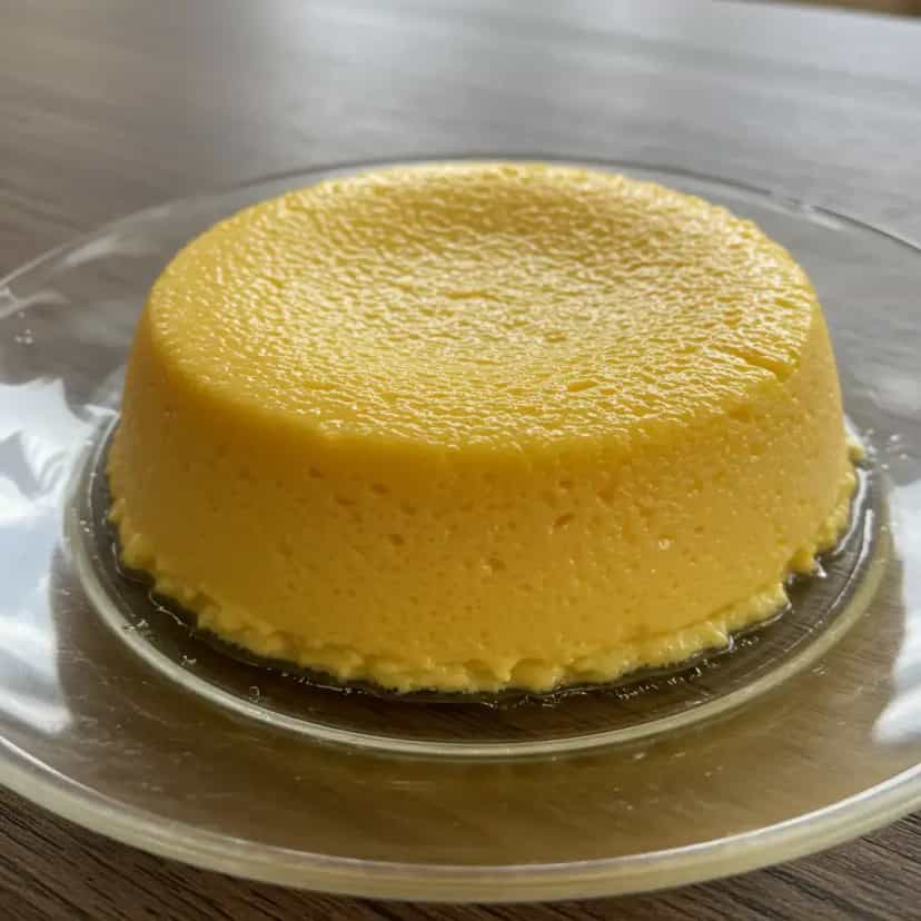 Foto deliciosa de Mousse de Buriti pronta para servir - Pudins & Cremes