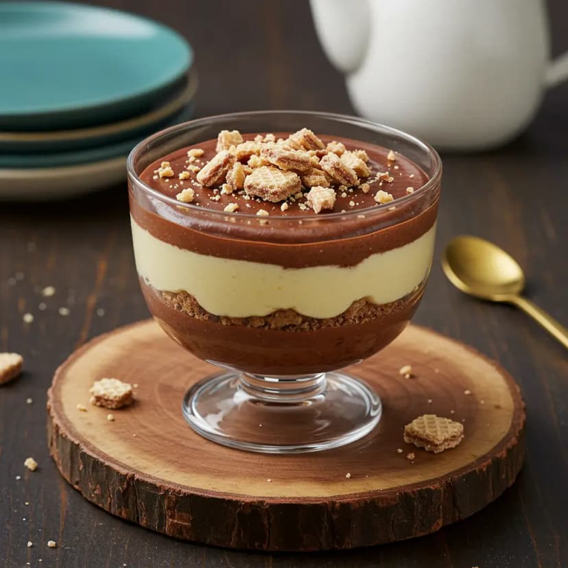 Mousse de Chocolate Trufado para Réveillon