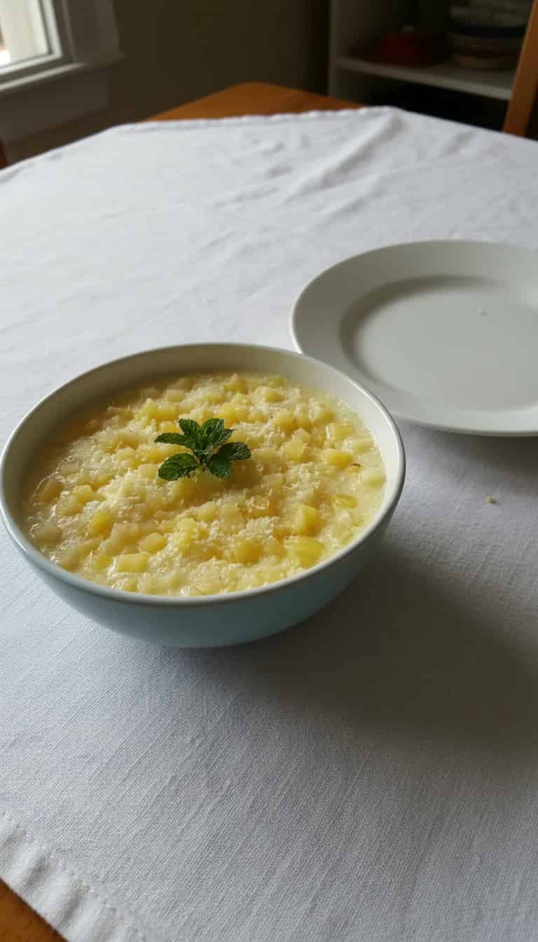 Mousse Leve de Abacaxi Diet