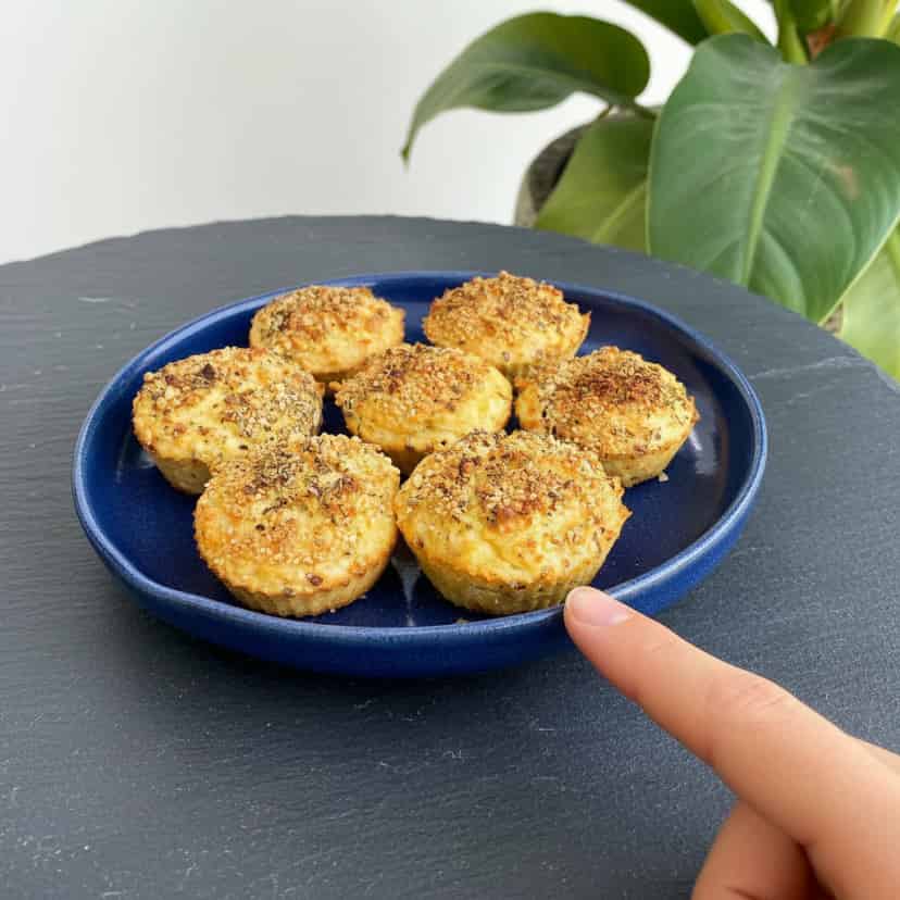 Muffins Proteicos de Frango