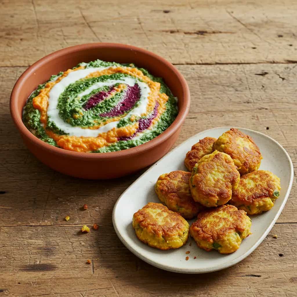 Nuggets de Frango com Purê de Legumes: Receita Fibrosa e Deliciosa