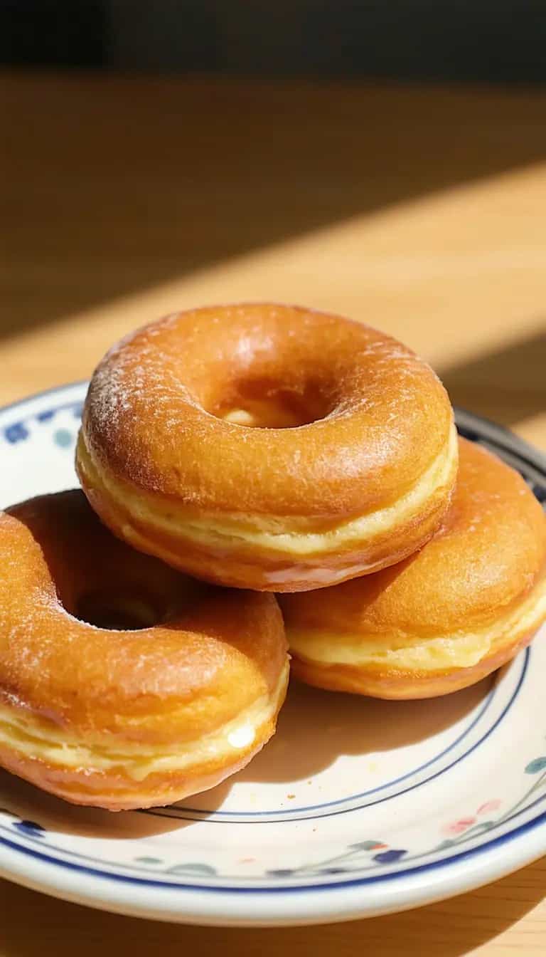 Foto deliciosa de Donuts de Bolo Antigo pronta para servir - Outras Receitas