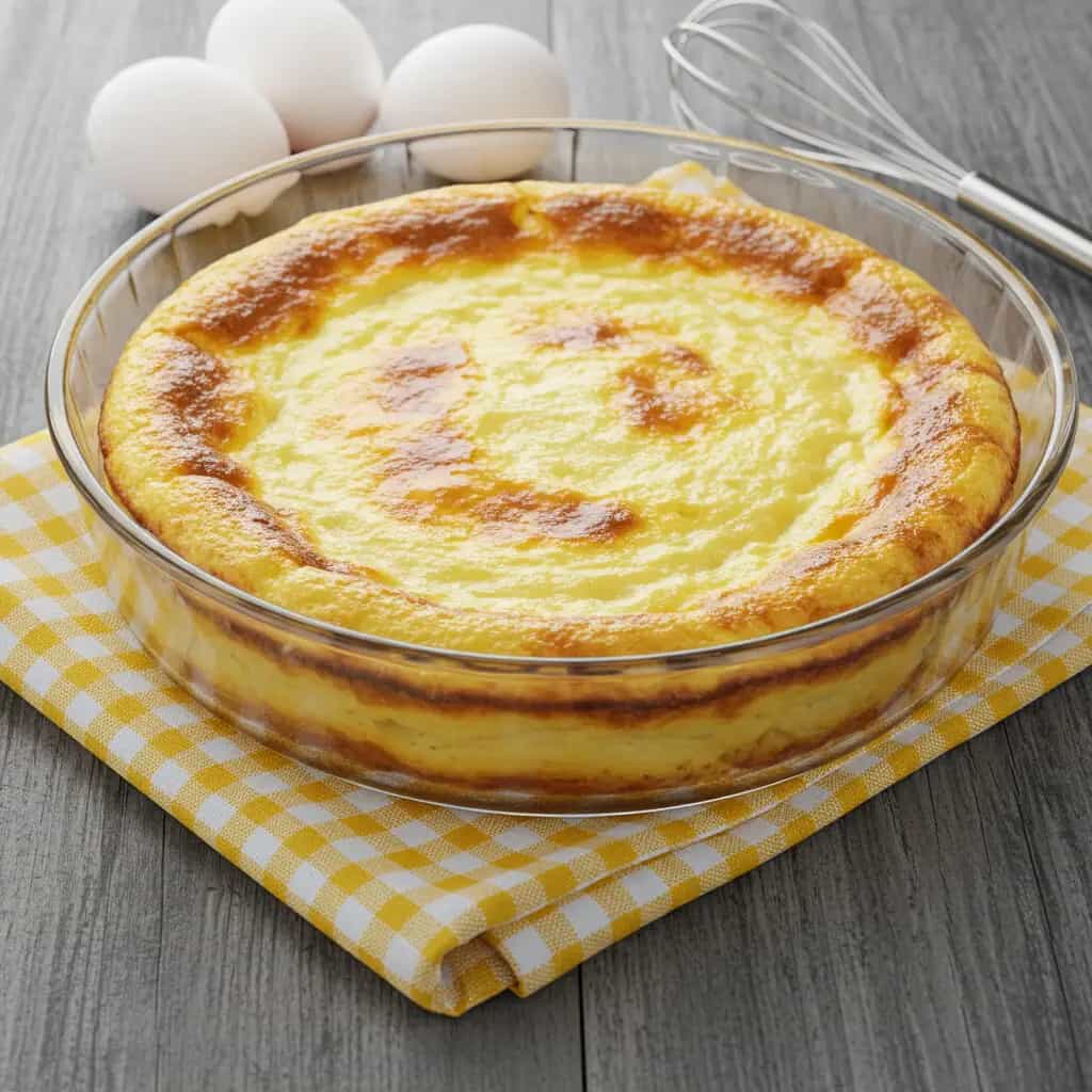 Omelete de Forno com Cenoura e Queijo
