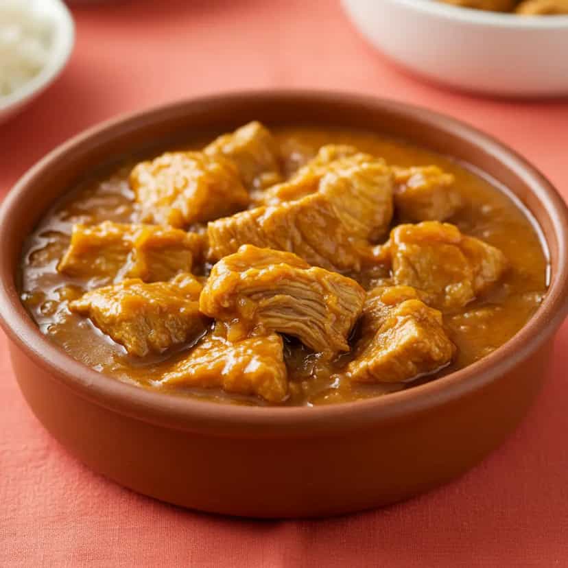 Foto deliciosa de Ossobuco com Pirão de Farinha de Mandioca pronta para servir - Carnes & Frango