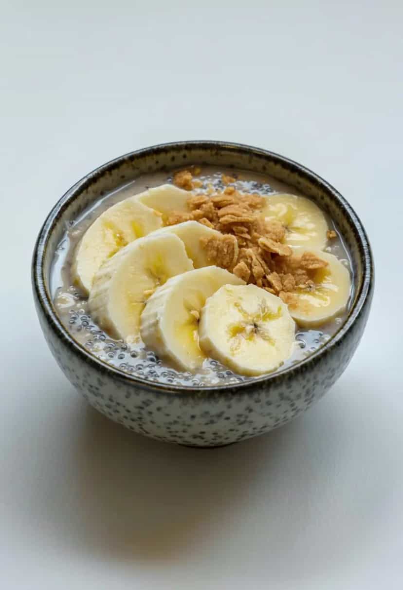 Foto deliciosa de Overnight Chia com Café pronta para servir - Outras Receitas