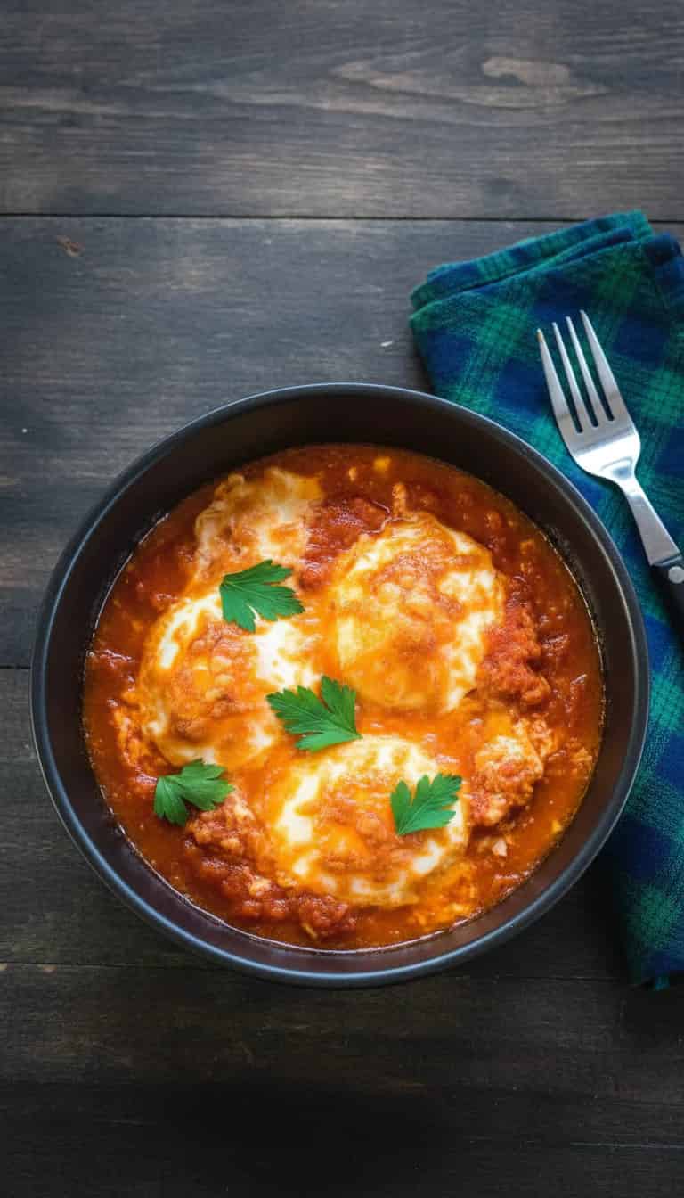 Ovos Rancheiros com Linguiça