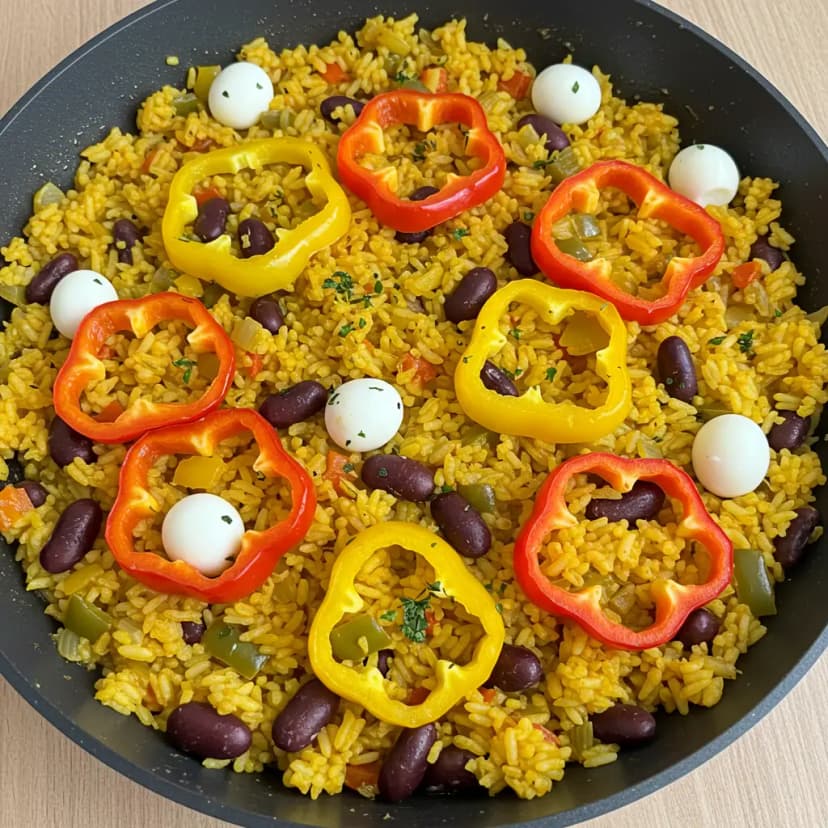Paella Caipira