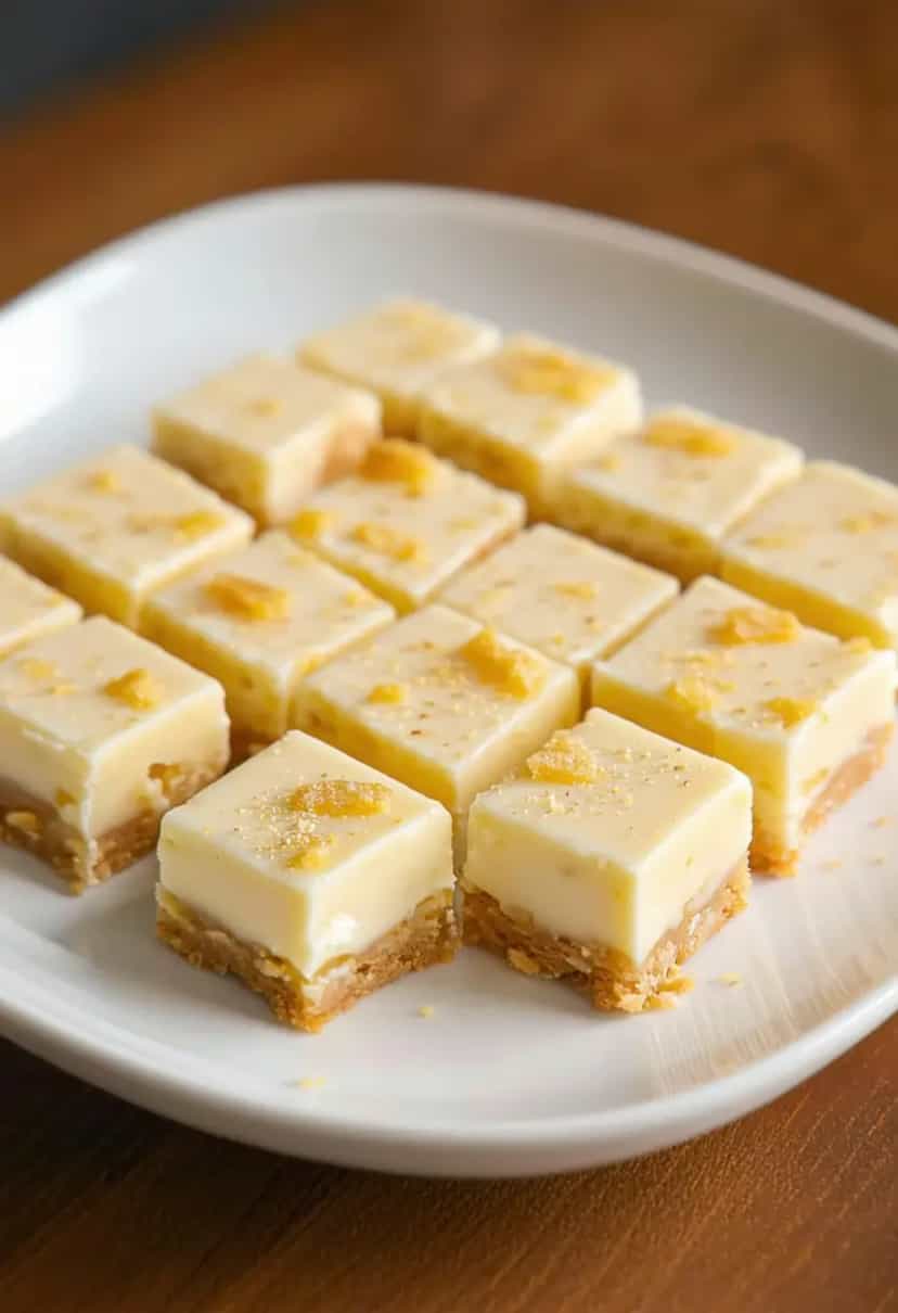 Foto deliciosa de Palha Italiana de Chocolate Branco pronta para servir - Sem Assar