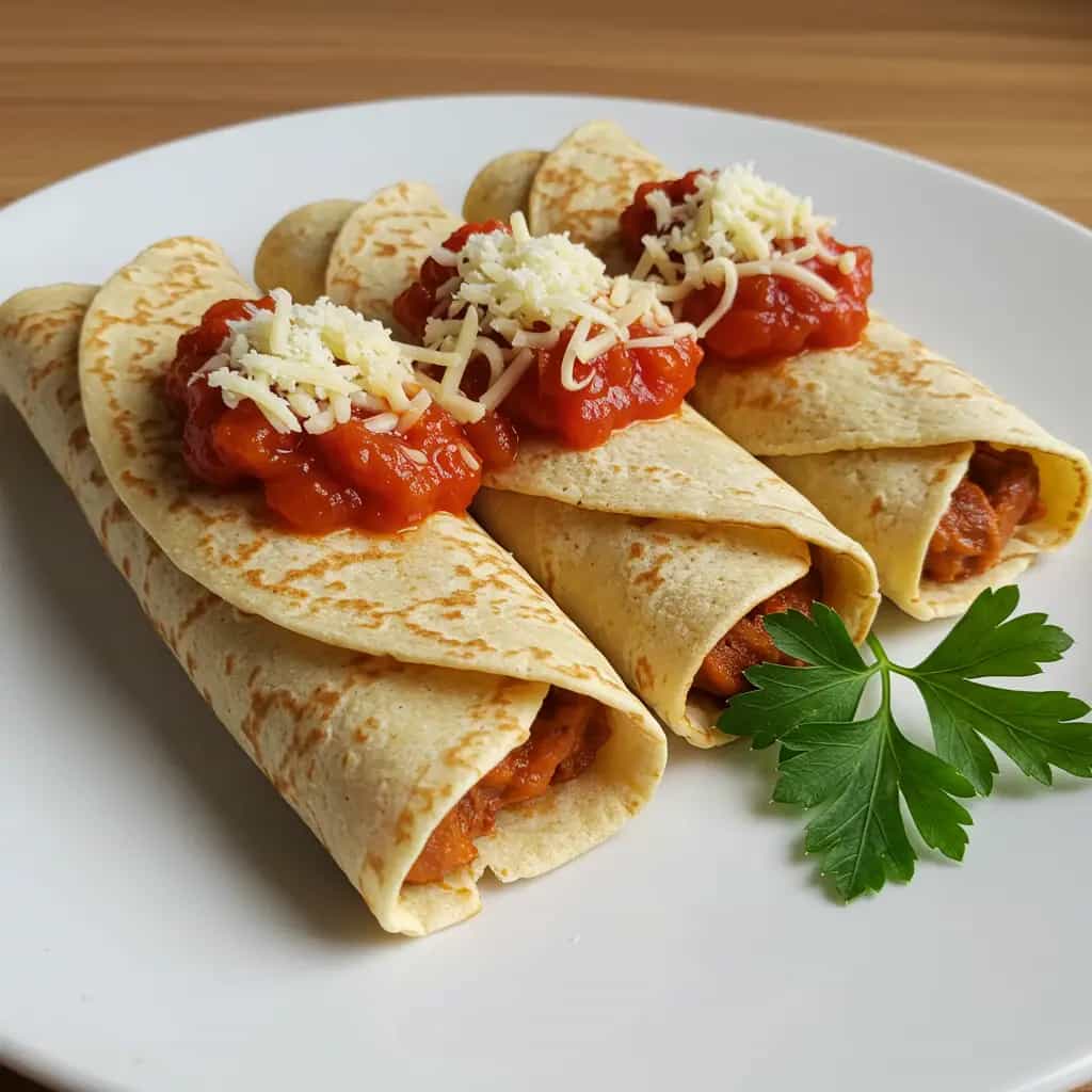 Panqueca de Ricota e Espinafre