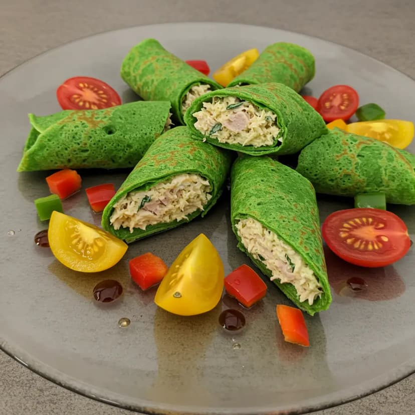 Panqueca Verde Nutritiva