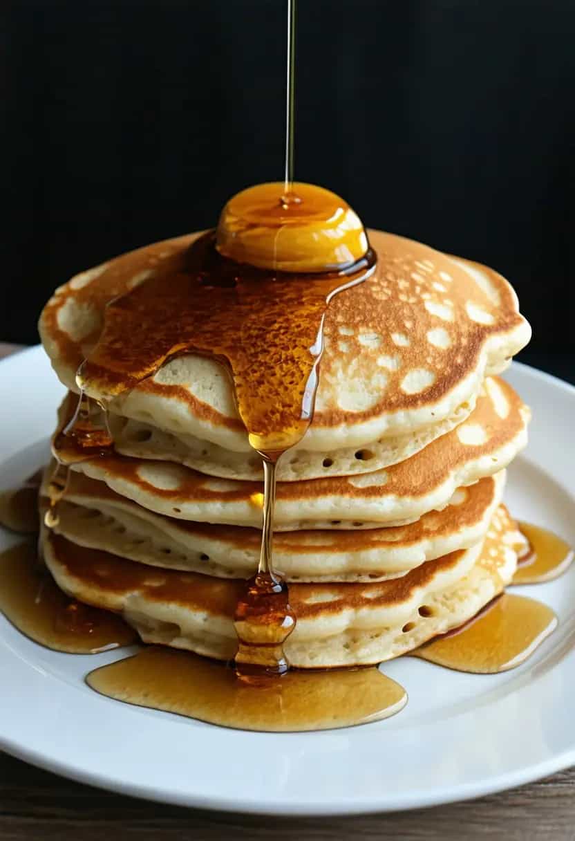 Panquecas Americanas Fofinhas com Maple Syrup