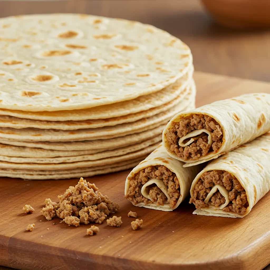 Panquecas de Carne Moída