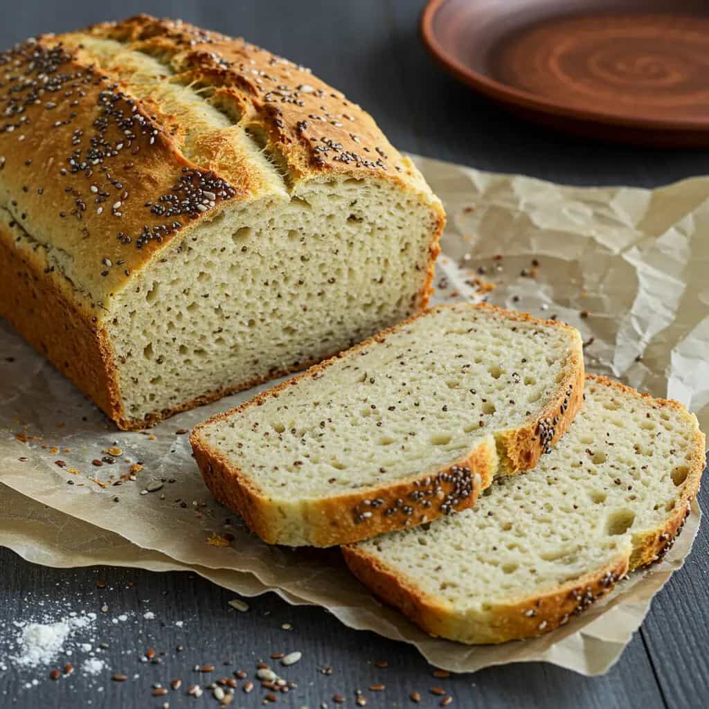 Pão Artesanal com Sementes