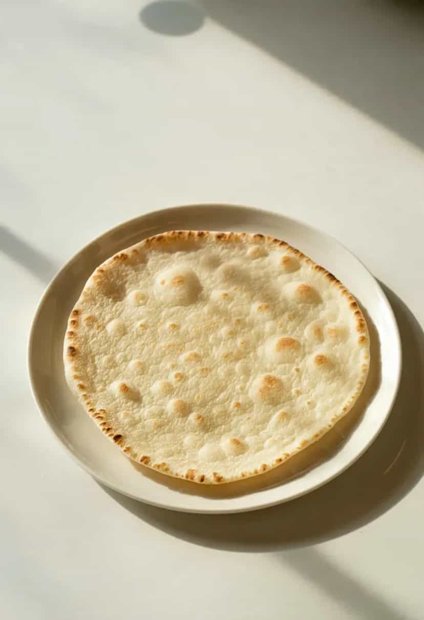 Foto deliciosa de Pão de Frigideira Low Carb pronta para servir - Low Carb