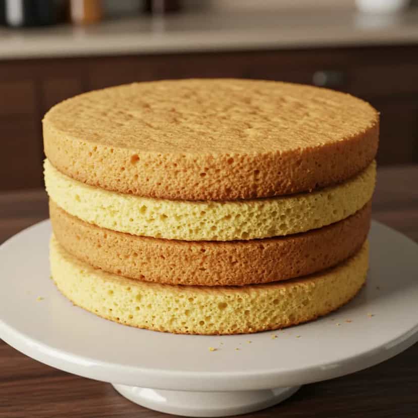 Foto deliciosa de Pão-de-ló de Laranja fofinho - Receita fácil pronta para servir - Bolos & Cupcakes