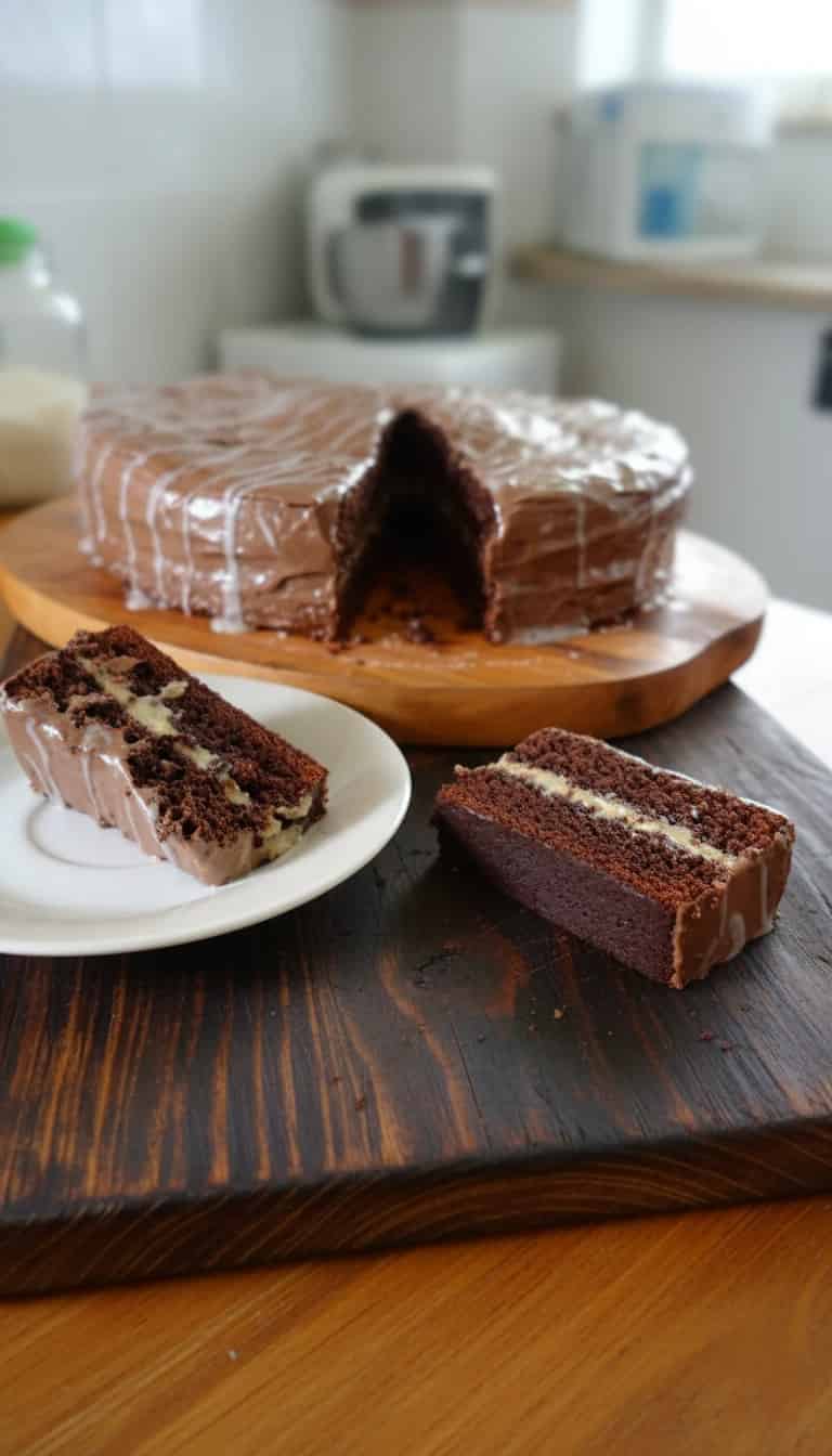 Pão de mel com recheio de doce de leite