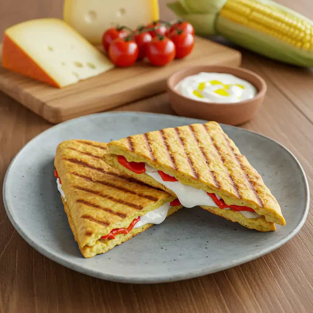 Pão de Milho Low Carb na Sanduicheira: Receita Rápida e Deliciosa